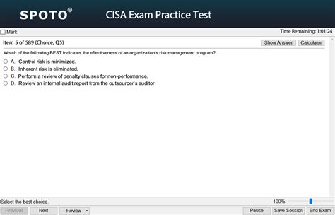 Latest ISACA CISA Practice Exam & Questions Dumps 2024 - SPOTO