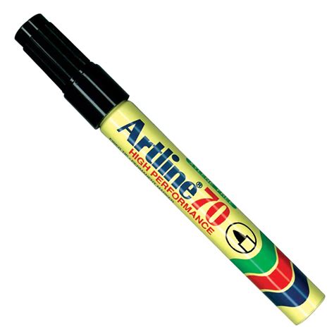 Artline70 Permanent Marker - Black | Markers - CleverPatch - Art & Craft Supplies