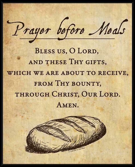 Wall Art, Prints, Posters : Prayer Before Meals Wall Plaque