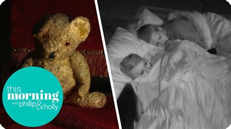 Spending a Night With a Haunted Teddy Bear! | This Morning - YouTube (With images) | Ghost ...