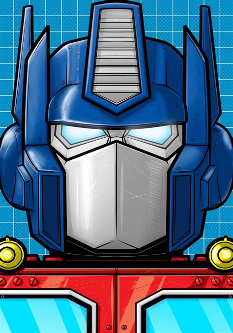 Optimus Prime Portrait Series by Thuddleston.deviantart.com on ...