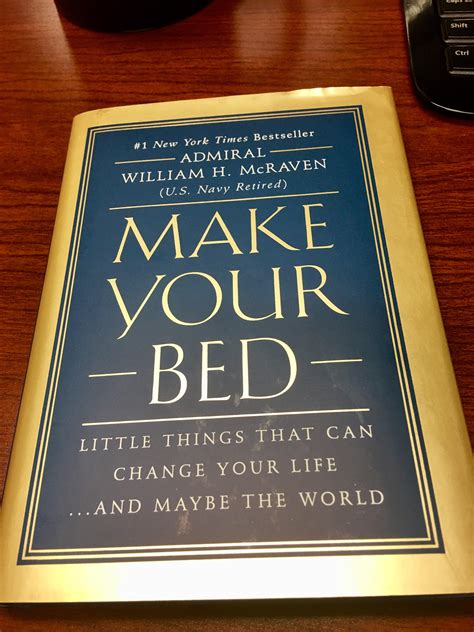 Make Your Bed Book Review | Written By William H.McRaven