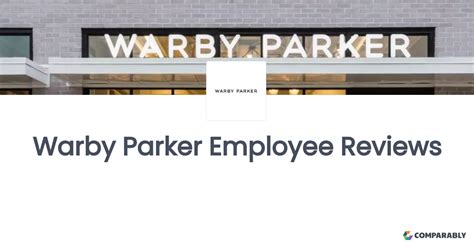 Warby Parker Employee Reviews | Comparably