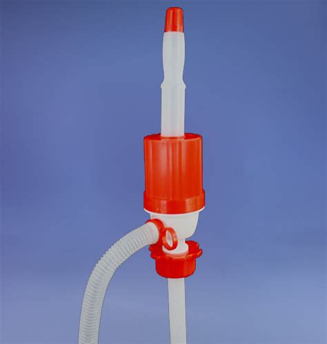 PP25 - Syphon Pump LARGE NATURAL/ ORANGE - Bristol Plastic Containers - Plastic Bottles ...