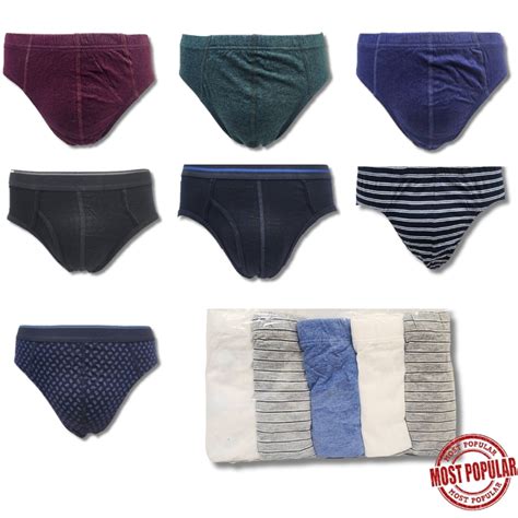 Wholesale Men’s Cotton Briefs 5-Pk Medium in Canada | Bargains Group