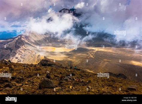 Tongariro Alpine Crossing Stock Photo - Alamy