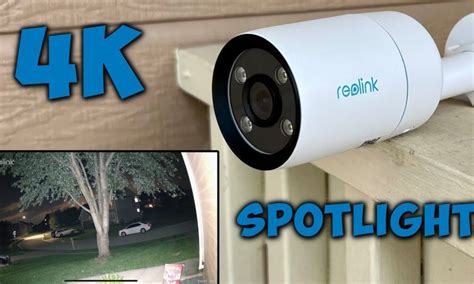 Reolink 4K Smart POE Camera with Spotlight Review