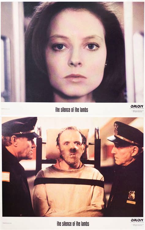 Jodie Foster Silence Of The Lambs Poster