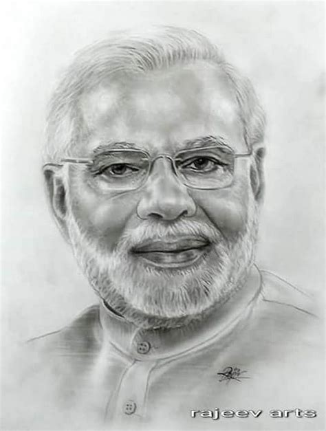 Narendra Modi Sketch : Minister Narendra | komoiyo