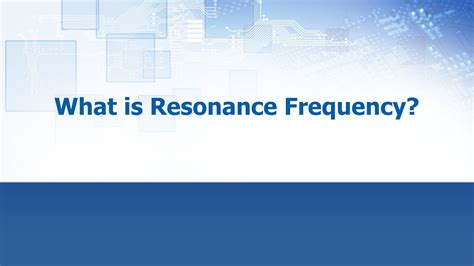 What is Resonant Frequency? - ECS Inc. International - YouTube