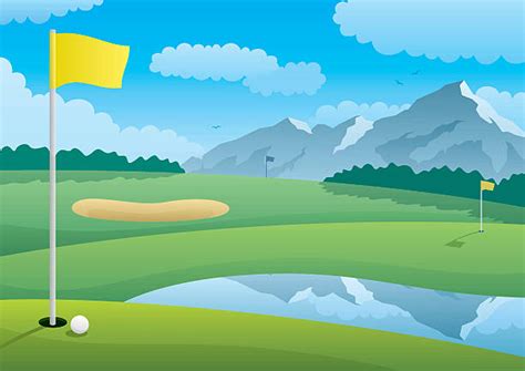 Best Green Golf Course Illustrations, Royalty-Free Vector Graphics & Clip Art - iStock