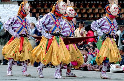 10 best mask dances to see on a Bhutan trip during the Spring & Fall Tshechu festival travel seasons