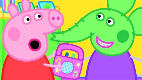 Peppa Pig Official Channel | Peppa Pig and Emily Elephant's Favourite Sp... | Peppa pig, Alien ...