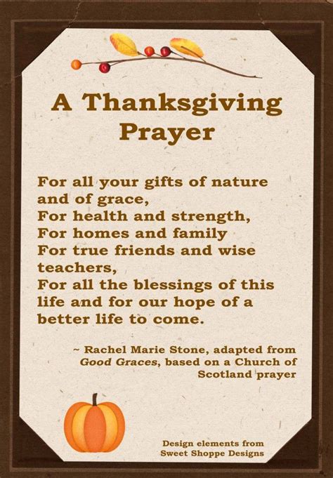 A Thanksgiving Prayer | Thanksgiving Day Wishes Quotes | Pinterest