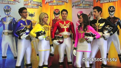 Meet the Cast of "Power Rangers Megaforce" - YouTube