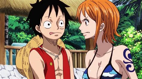 One Piece Luffy And Nami