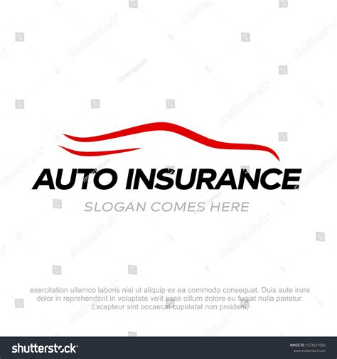 Auto Insurance Logo Design Template Car Stock Vector (Royalty Free) 1973631056 | Shutterstock