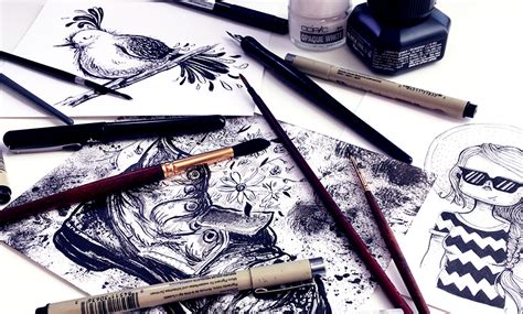 Pen and Ink Illustration: The Basics for Creating Magical Drawings | Yasmina Creates | Skillshare