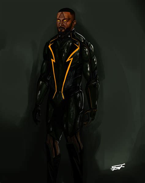 Jamie Foxx Electro Fan Art