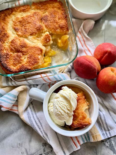 Traditional Peach Cobbler Recipe