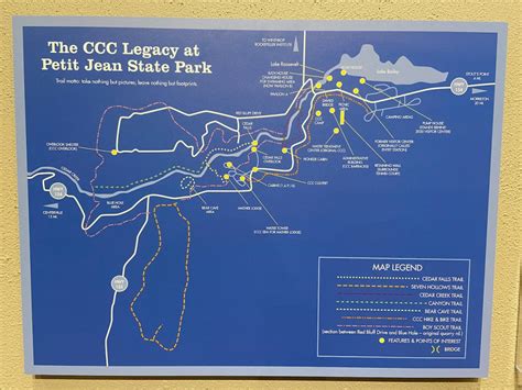 Petit Jean State Park Trail Map