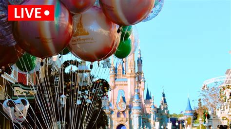 🔴LIVE Monday Fun at Magic Kingdom! Parade, Rides & Fireworks | Walt ...