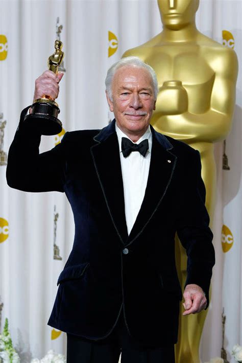 Christopher Plummer wins Oscar for “Beginners”