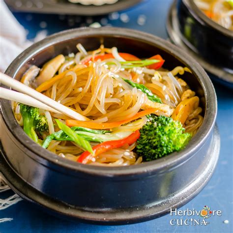 Herbivore Cucina: Japchae | Korean Stir-Fry Noodles