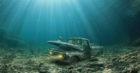 15 Vintage Cars That People Found Underwater