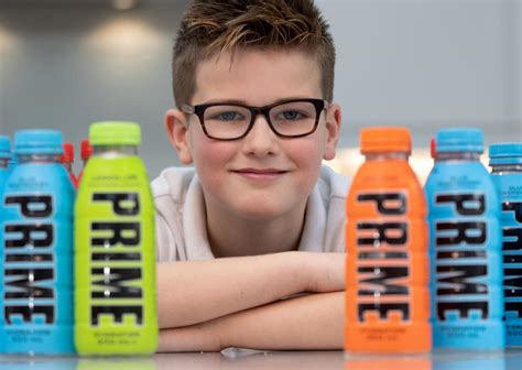 Schoolboy sells empty bottles of Prime energy drink on eBay