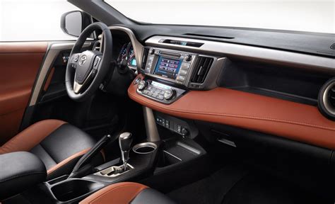 Interior shot of the 2013 Toyota Rav4 | Camionetas, Autos