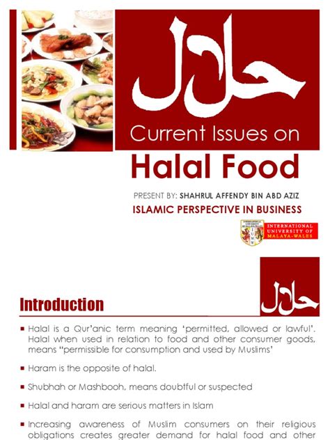 Ensuring Authentic Halal: Current Issues and Challenges in Halal Food Production, Certification ...