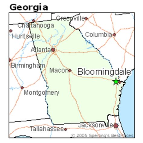 Bloomingdale, Georgia Rankings