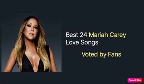 Best 24 Mariah Carey Love Songs - NSF News and Magazine