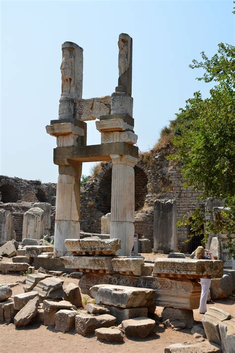 Temple of Domitian - Ephesus, Turkey | Exotic travel destinations, Ephesus, Ancient architecture