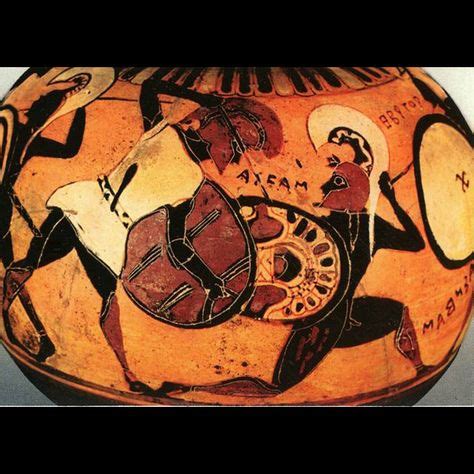 Scenes from Homer's 'The Iliad' in ancient art | Ancient art, Ancient greek pottery, Greek art