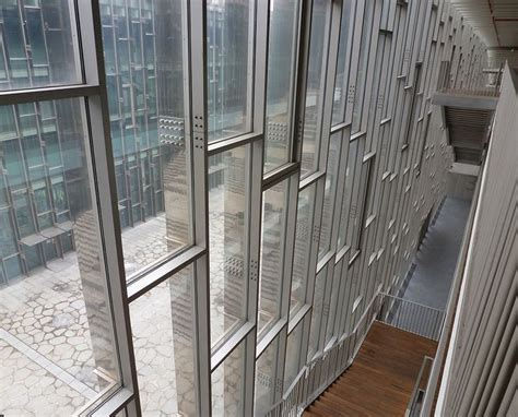 Reversed Steel Mullion Glass-Wall Facade | Window architecture, Glass ...