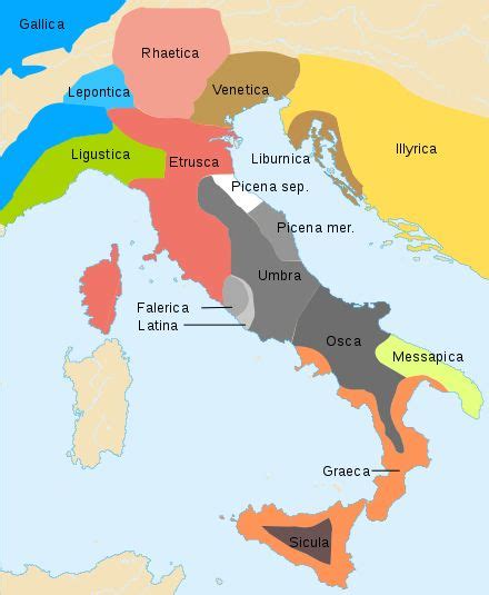 Italic peoples | Historical maps