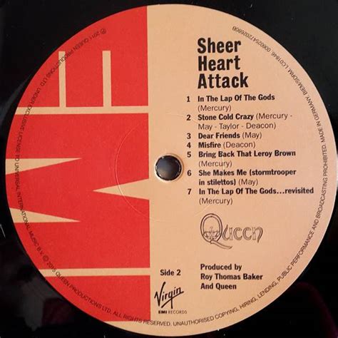 Queen Sheer Heart Attack - VinylVinyl