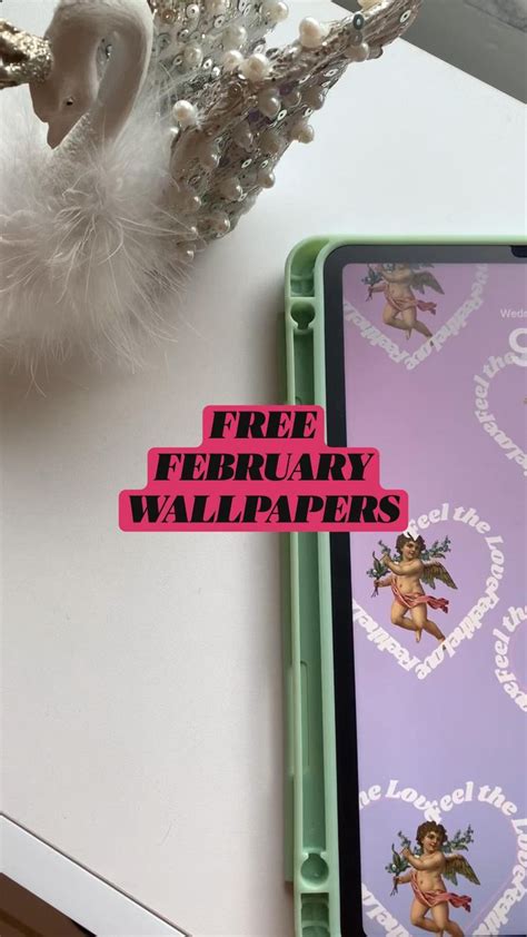 FREE FEBRUARY WALLPAPERS| Valentines Wallpapers | Kawaii Aesthetic | Pink Wallpapers