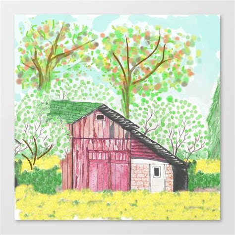 Red Barn Watercolor at GetDrawings | Free download