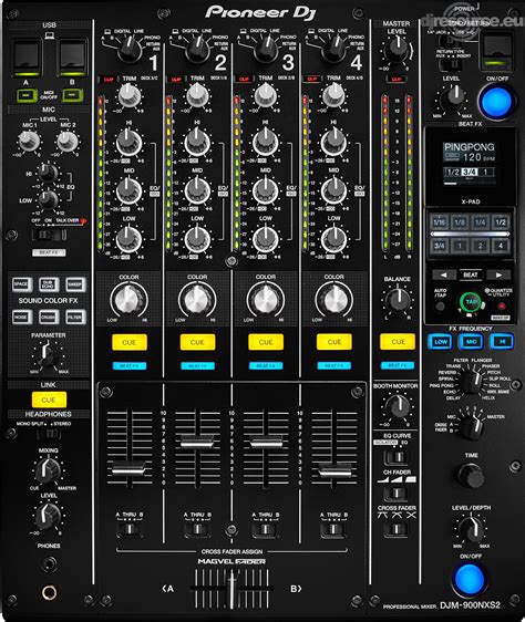 Pioneer DJ › DJM-900NXS2 › Mixer - Gearbase | DJResource