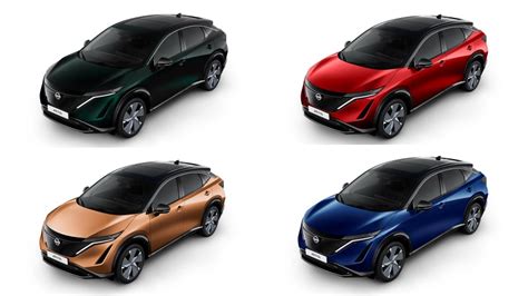 2022 Nissan Ariya will come in real colors, plus some shades of grey - Autoblog