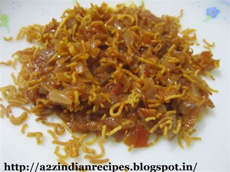 All Marathi Recipes: Sev Bhaji