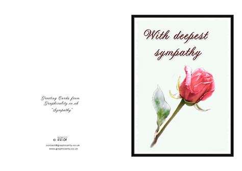 4 Best Images of Sympathy Card Template Printable - Free Printables ...