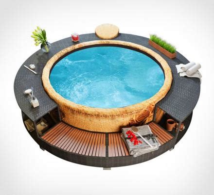 Every Inflatable Hot Tub Owner Probably Needs This Surround Structure ...