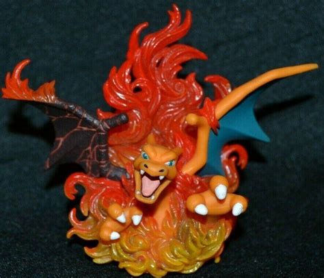 Charizard # 6 Pokemon Toys Action Figures Figurines 2016 1st Generation ...