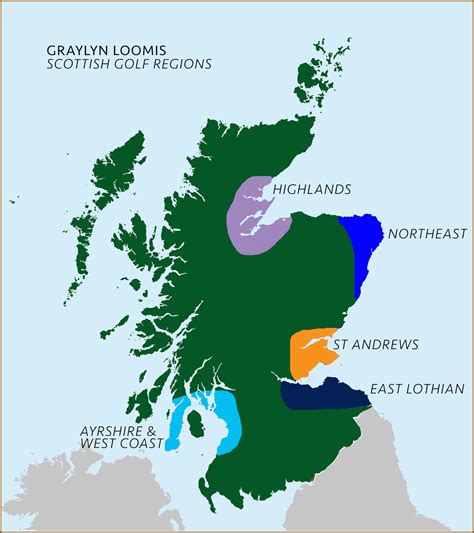 Map Of Great Golf Courses In Scotland - map : Resume Examples #GM9O8Z3YDL