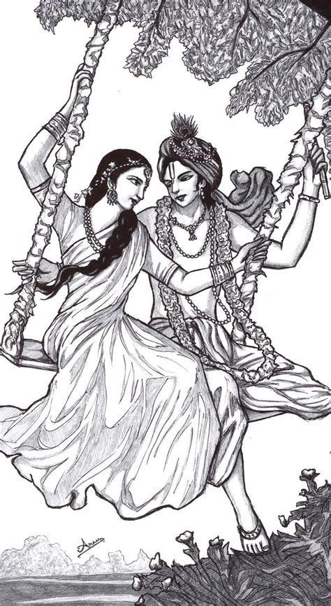 Images Of Lord Krishna And Radha For Drawing ~ Radha Krishna | Bodegawasuon