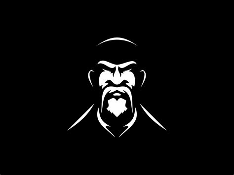 Old monk logo by luigi on Dribbble